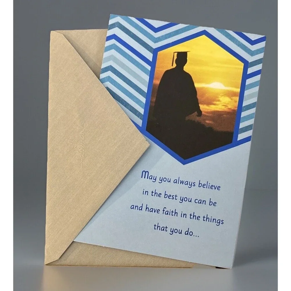 Blue Mountain Arts Graduation Card- 